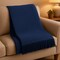Edge Collections - 55" x 70" - Blue - Cozy Waffle Weave Throw Blanket for All Seasons - 1 Piece